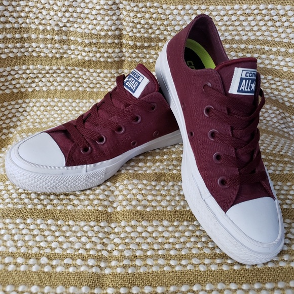 maroon chucks 2